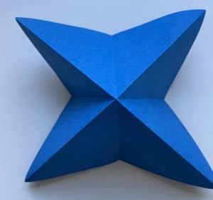 Origami Papierrakete